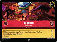 Lorcana TCG Agrabah Marketplace Regular Common Card Into the Inklands