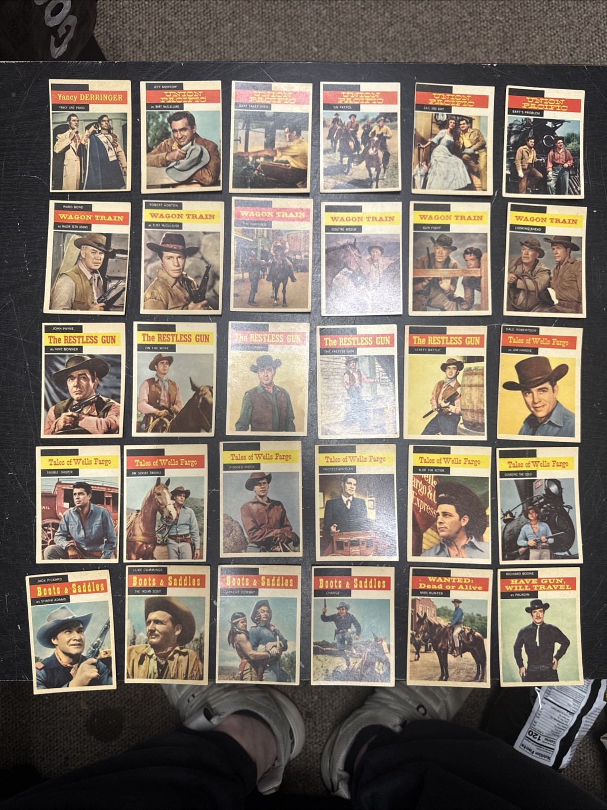 1958 TOPPS TV WESTERNS TRADING CARDS LOT | eBay