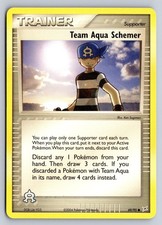 Team Aqua Schemer 69/95 Team Magma vs Team Aqua Pokemon Sugimori