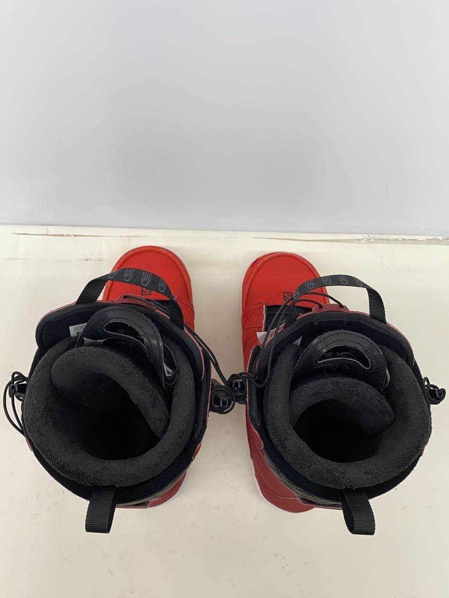Stivali da snowboard Salomon 27 5 cm corsa rapida ROSSO usati
