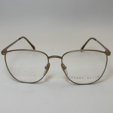 PERRY ELLIS PE-26-1 Vintage Glasses Made in Japan 55- 16 - 140 Matte Gold