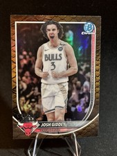 2025 Josh Giddey Topps Bowman Reptilian Refractor #BCV-72 SP Chicago Bulls