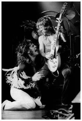 Ozzy Ossbourne Randyy Rhoads Poster, Unframed