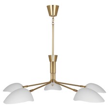 Robert Abbey Racer Chandelier Rico Espinet Racer 5 Light 50