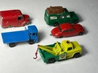LOT OF 5  VINTAGE MATCHBOX LESNEY DIECAST CARS & VEHICLES  #8