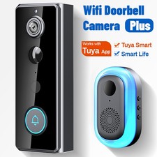 Smart WiFi Video Doorbell Wireless Door Bell Phone Ring Intercom Security Camera