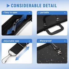 A3 Portfolio Expanding Folder File Organiser Office Document Carry Case