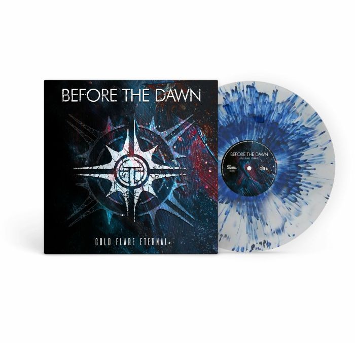 BEFORE THE DAWN - Cold Flare Eternal - gatefold clear & blue splattered vinyl LP