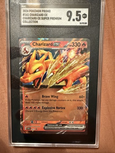 Charizard ex graded SGC 9.5 for sale on eBay