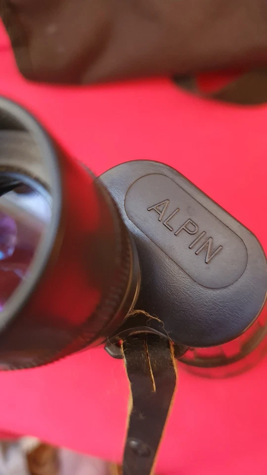 Vintage Optolyth Alpin Ceralin 10x50 Binoculars W. Germany - Image 3 of 4