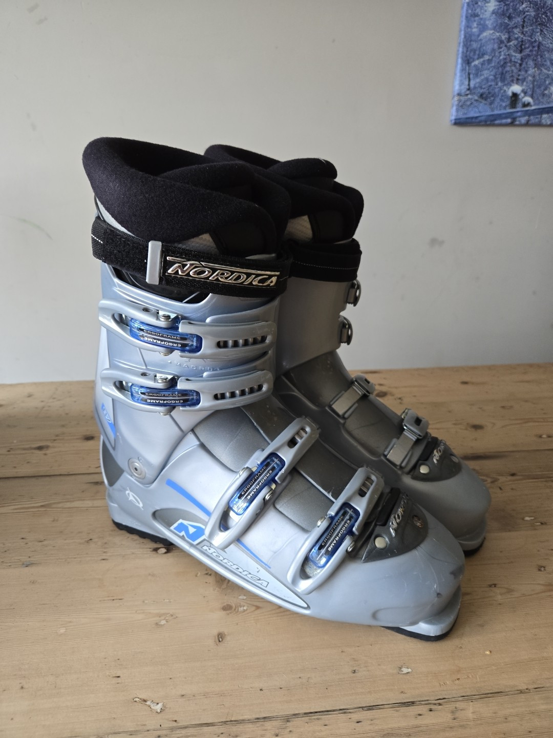 SALOMON Scarponi da sci Nordica misura 12s 340mm