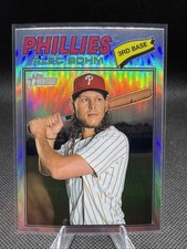 2026 Topps Heritage - Alec Bohm #81 Chrome Refractor Phillies
