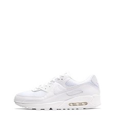 Men's Nike Air Max 90 White/White-White-Wolf Grey CN8490 100 