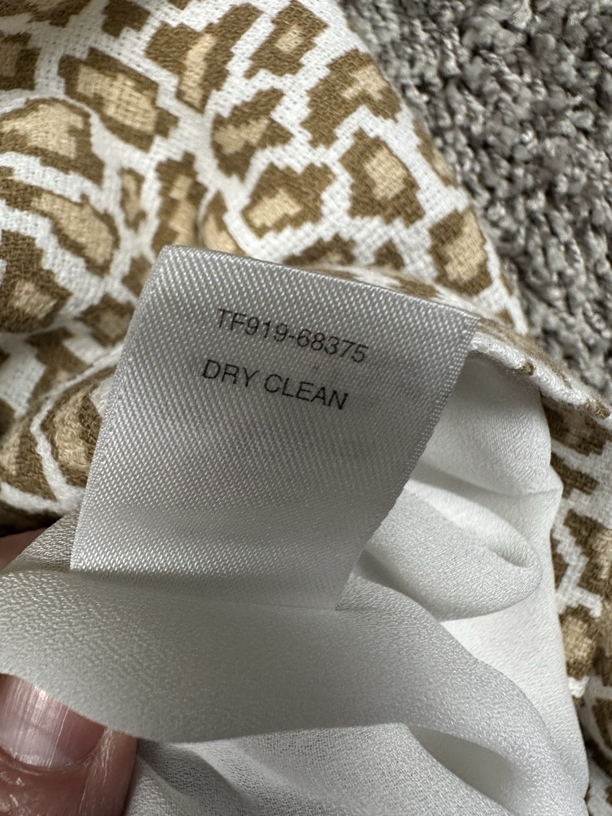 Pendleton Womens Leopard Linen Blend Peplum Jacke… - image 7