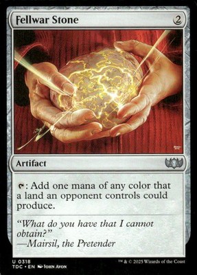 Fellwar Stone - Commander: Tarkir: Dragonstorm TDC - 318 - MTG Magic