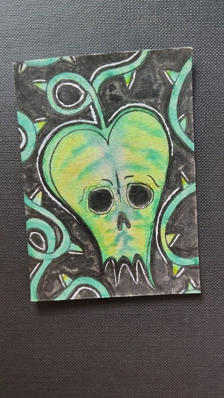 ACEO Original Painting (2.5x3.5 inches) - watercolor