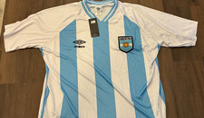 NWT Men’s Large L Umbro Argentina Vintage Style World Cup Soccer Jersey Shirt LG