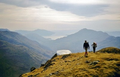 Photo 6x4 The summit ridge of Luinne Bheinn  c1980
