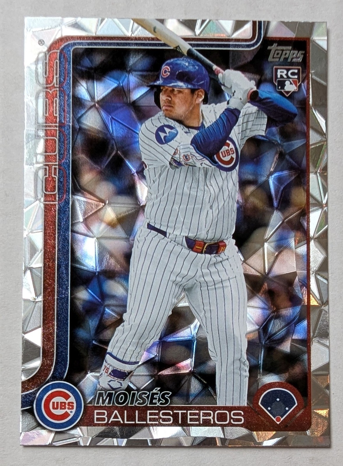 2025 Topps Update MOISES BALLESTEROS Diamante Parallel Cubs #US262 RC