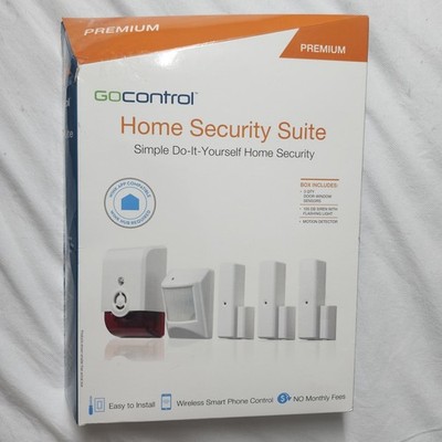 GoControl Home Security Simple Do-it -Yourself Home Security Brand New