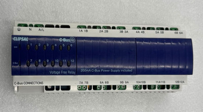 CLIPSAL C-BUS 2 L5512RVF / 12 Kanal Spannungsfreies Relais