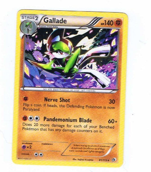 Gallade 81/113 Legendary Treasures Regular LP
