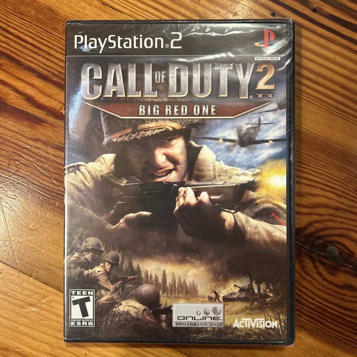 Sony PlayStation 2 Call of Duty 2: Big Red One Video Games for