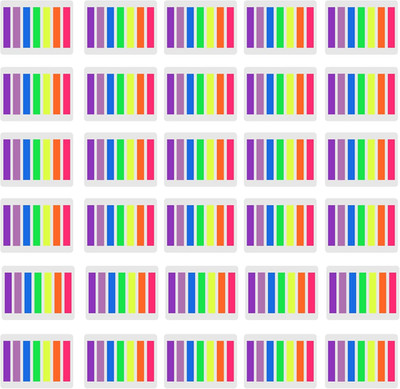 4200 Pieces Flag Tabs Colored Page Markers Sticky Index Tabs Page Flags, 30 Sets