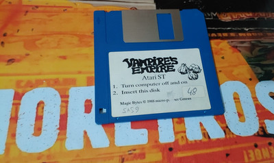 Vampire´s Empire (Magic Bytes 1988) Atari ST (Diskette) works 16-bit classic