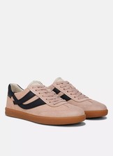 Vince Oasis Leather/Suede Sneaker - Lotus Blush/Blue Ink - Size 8 US