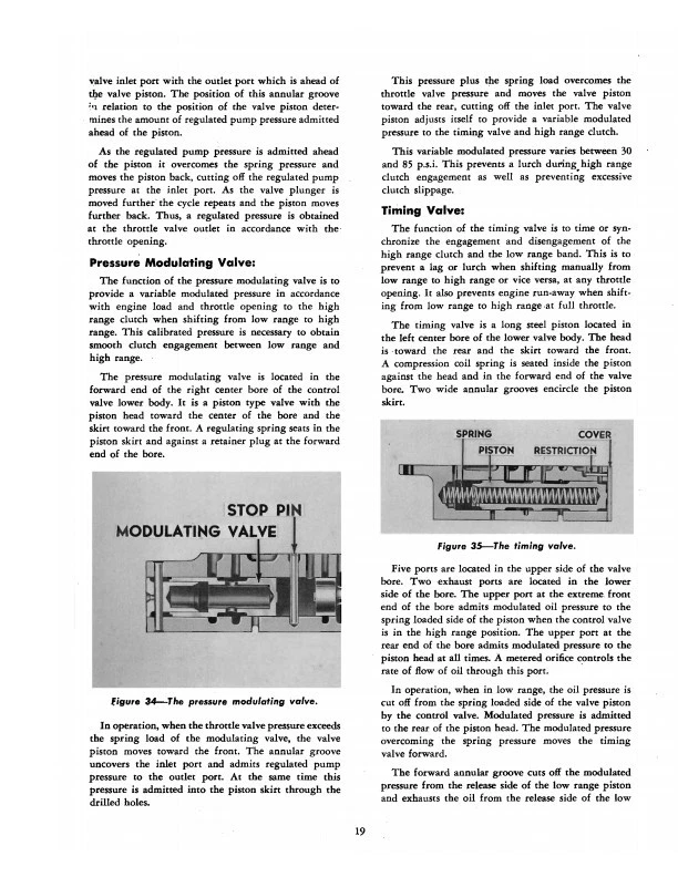 Manual de taller de reparación de transmisión Packard 1949 1950 49 50 Ultramatic automático Foto 3 de 4