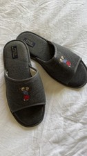 Polo Ralph Lauren Holiday Gift Bear Slippers Mens Sz 11 / 12