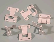 2 Door Hinges White Overlay Wrap. Adjustable ...