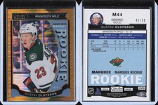 2015-16 O-Pee-Chee Platinum Marquee RC Seismic Gold Gustav Olofsson Wild 42/50