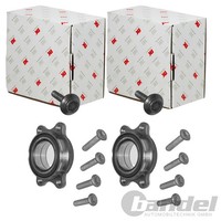 2X Nk RADLAGER-SATZ Vorne Hinten Links Rechts Passend FÜR Audi A4 A5 A6 A7 A8