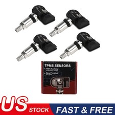 4x All In 1 Universal Programmable Tpms Sensor 315433mhz Metal Stem For Autel