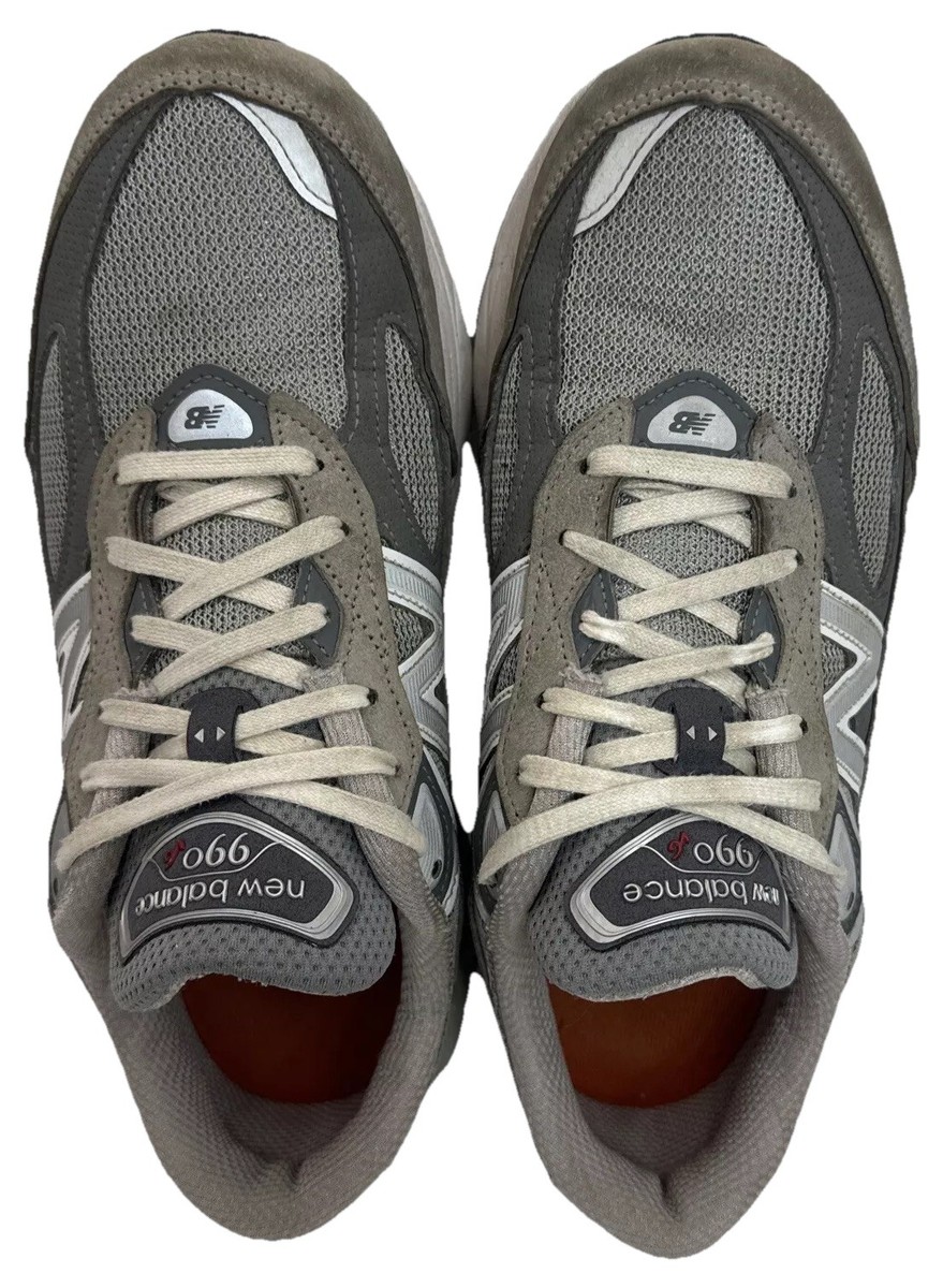 New Balance 990v6 Womens 8 2E Wide Made In USA Castlerock Grey