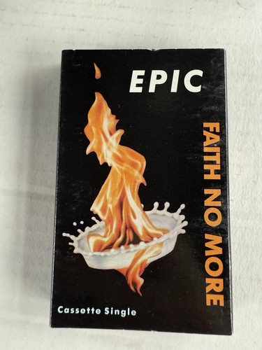 Faith No More Epic Edge Of The World Cassette Single Tape Vintage 1989 - Picture 2 of 4
