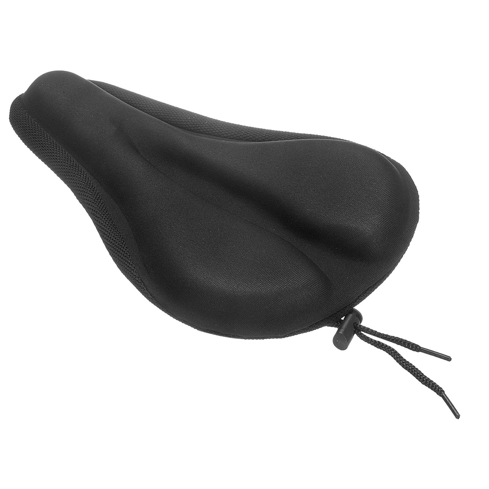 Funda Asiento Bicicleta Cojín Asiento Confort con Gel Acolchado, Negro