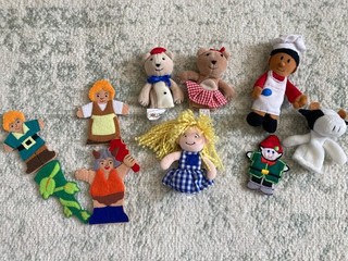 Puppet Bundle Jack & the Beanstalk Goldilocks etc