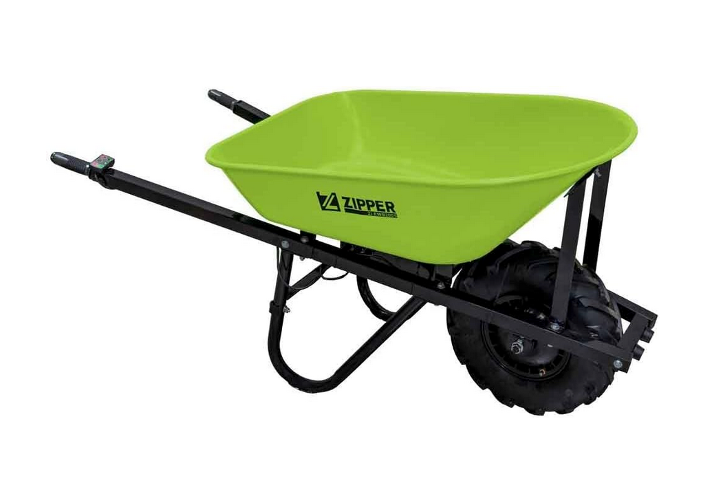Zipper ZI-EWB200S Electric Wheelbarrow 24V – 260kg Load 100L Capacity