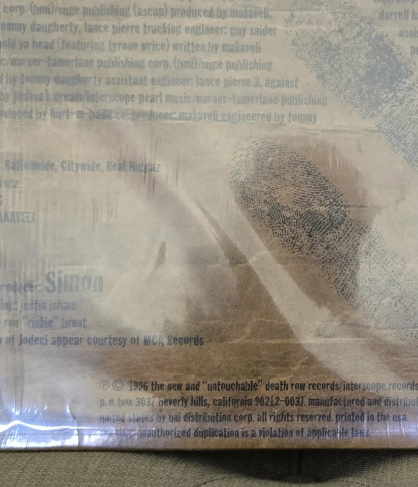 Makaveli - The Don Killuminati 7 Day Theory - промо-копия для диджея - первая американская пресса... - Изображение 3 из 4