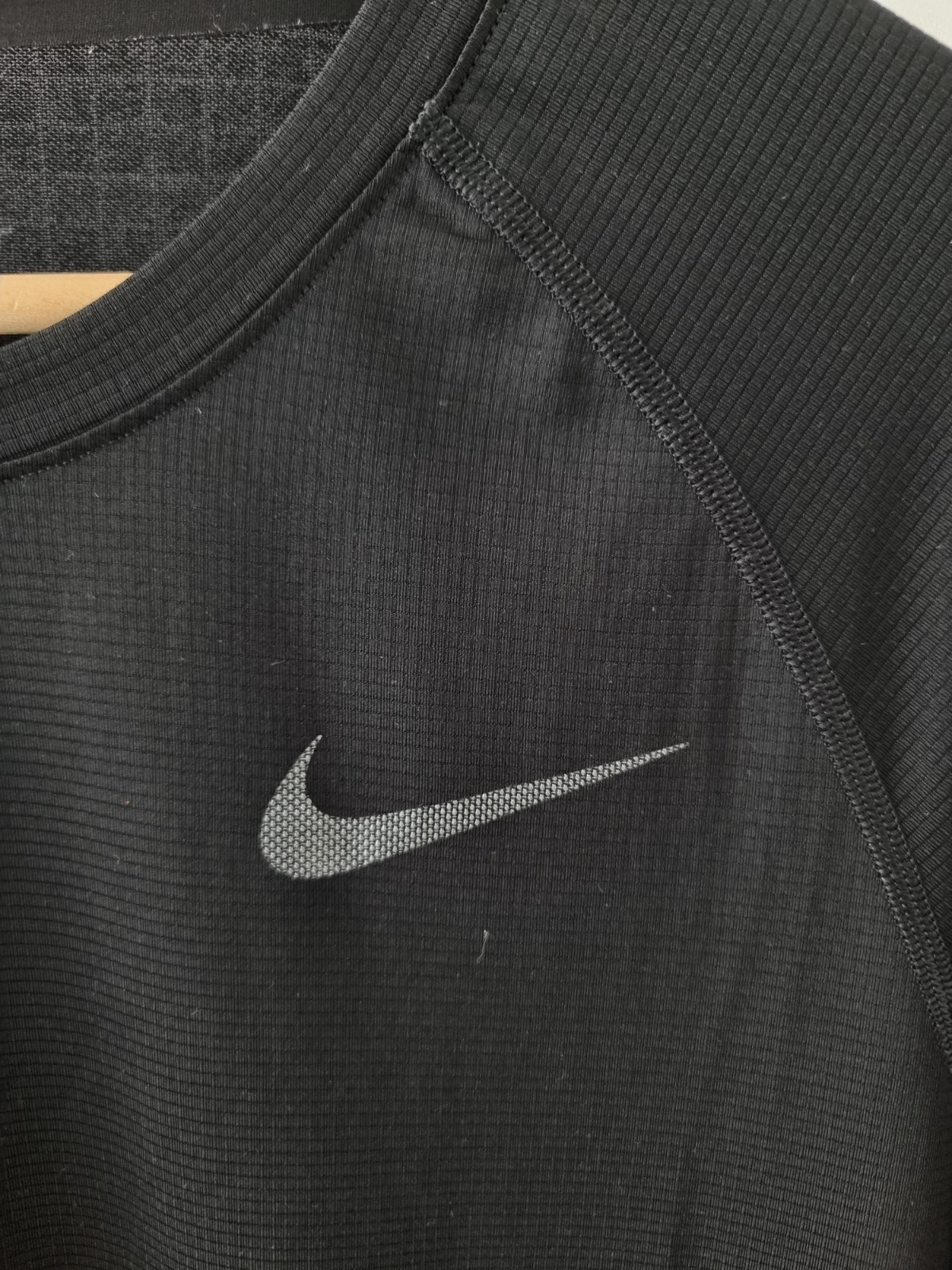 Nike Pro Dri-Fit Men's Training Running Fitness Top In Black, Size L RRP £65 image 2