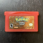 Pokémon FireRed Version Nintendo Game Boy Advance RPG, TESTED Authentic