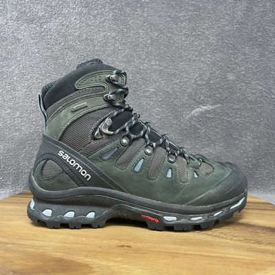 Salomon Quest 4D GTX Women s Sz 5.5 Grey Black Gore-Tex Waterproof Hiking Boots
