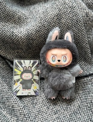 POP MART グレー LABUBU エナジー シークレット POP MART Labubu Big Into Energy V3 Grey Secret ID Ultra Rare | eBay