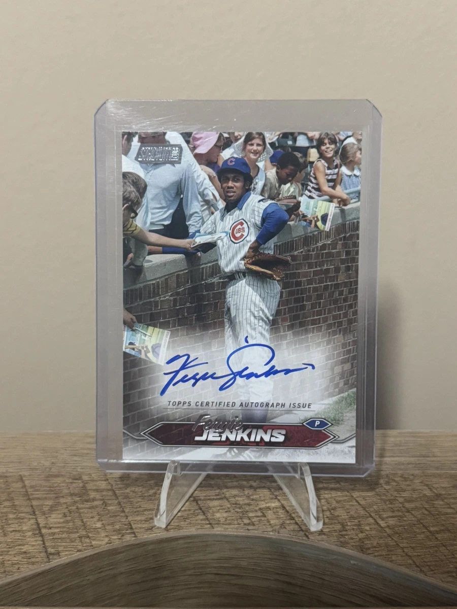 Autograph Fergie Jenkins Baseball Cards for sale | eBay