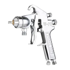 Pressure Feed Air Spray Paint Gun Pressure Pot Paint Sprayers Without Cup for...
