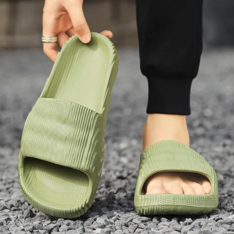 Nuevo Para hombres Zapatilla Deslizante 2025 Casa Verano Zapatos Cómodos Sandalia Chanclas Lote Foto 3 de 4