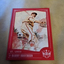 2018 Diamond Kings HARRY BRECHEEN RED Framed Parallel! #44